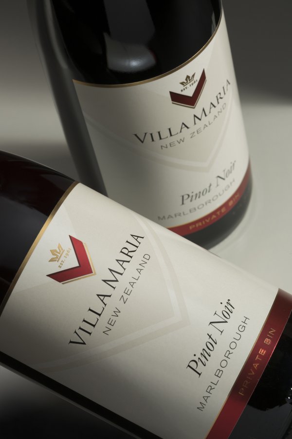 Private Bin Pinot Noir bottles style photo