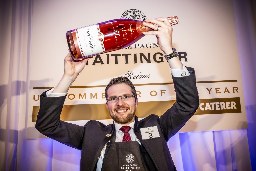 Romain Bourger named Champagne Taittinger UK Sommelier of the Year 2019