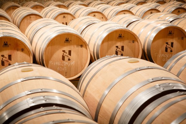 Barrels at the C.V.N.E. Haro winery - photo by James Sturcke