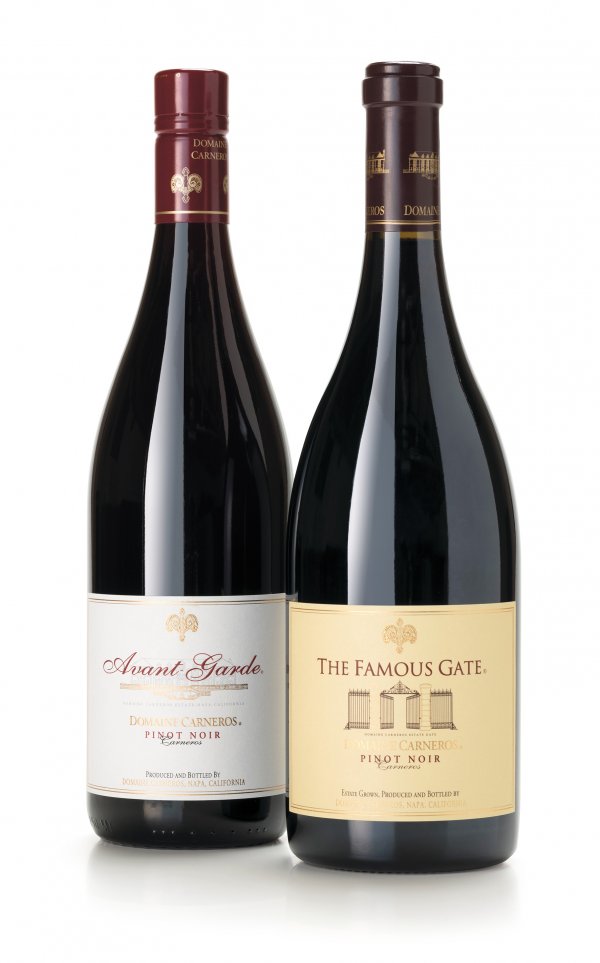 Domaine Carneros Avant Garde Pinot Noir and The Famous Gate Pinot Noir