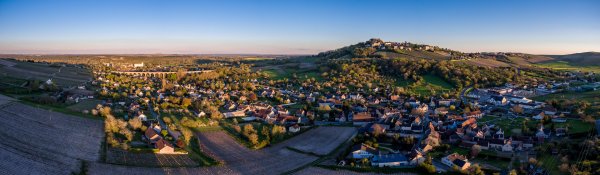 Sancerre from the air