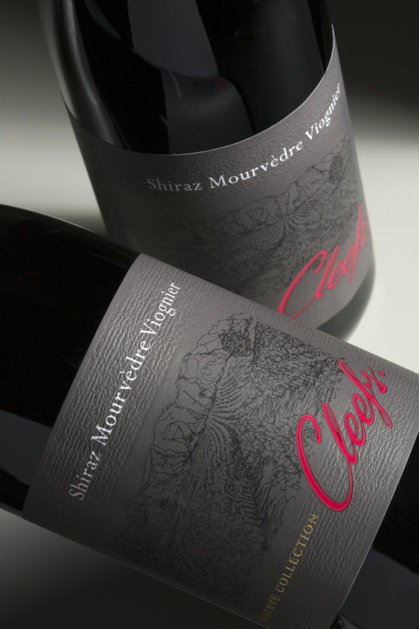 Cleefs Reserve Collection Shiraz Mourvèdre Viognier bottle style image