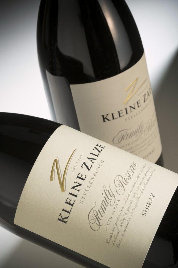 Kleine Zalze Family Reserve Shiraz bottle style image