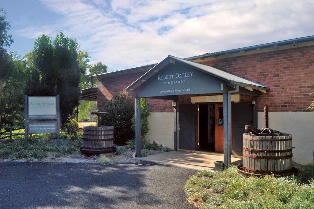 Mudgee winery entrance