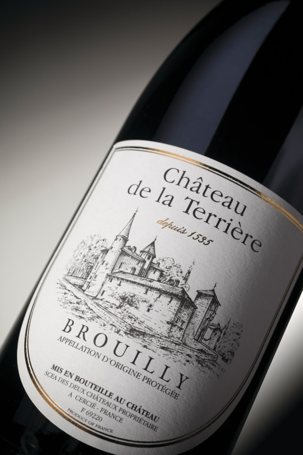 Château de la Terrière Brouilly Tradition bottle style image