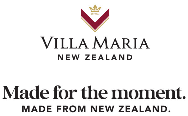 Villa Maria logo and 'Made for the moment' strap line