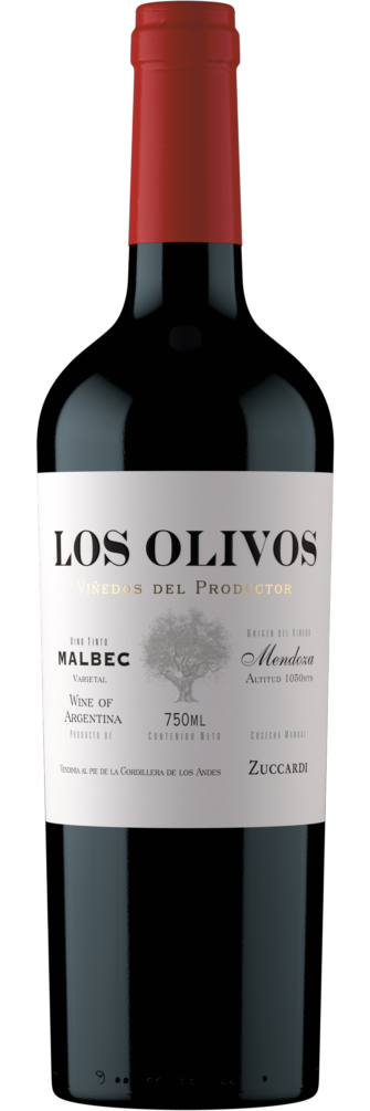 Los Olivos Malbec 2021 6x75cl bottle image