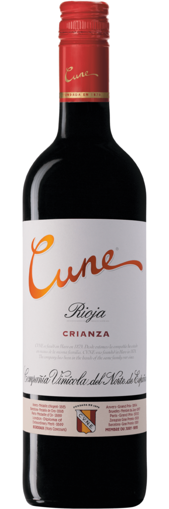Cune Crianza 2021 6x75cl bottle image