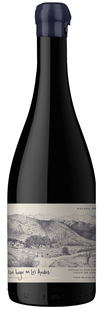 Un Lugar en Los Andes Malbec 2019 3x75cl bottle image
