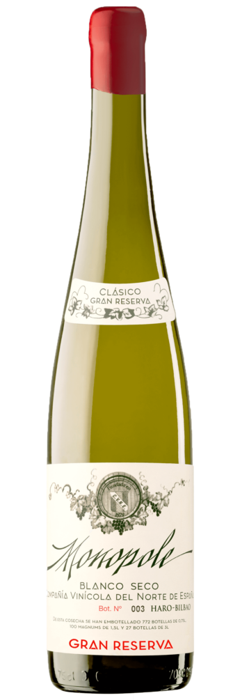 Monopole Clásico Gran Reserva Blanco 2017 6x75cl bottle image